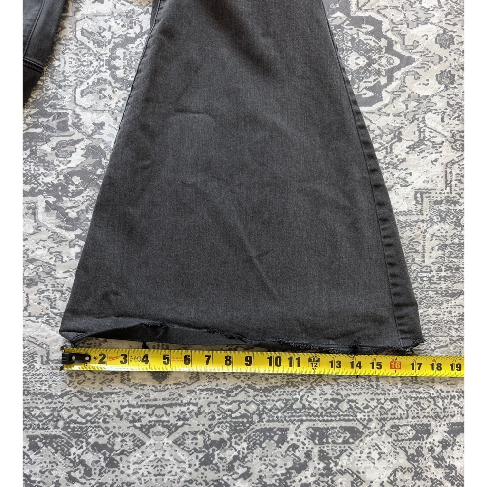Free People We The Free Just Float On Flare Jeans Gray 25 Extreme Bell Bottom - Picture 10 of 12